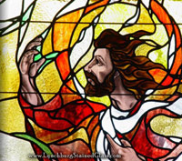 Jesus Stained Glass